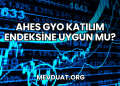 Ahes GYO Katılım Endeksine Uygun mu?