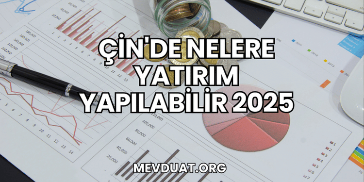 Çin'de Nelere Yatırım Yapılabilir 2025