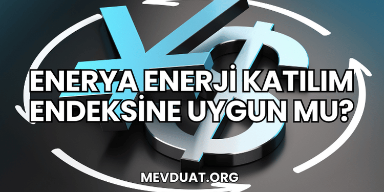 Enerya Enerji Katılım Endeksine Uygun mu?