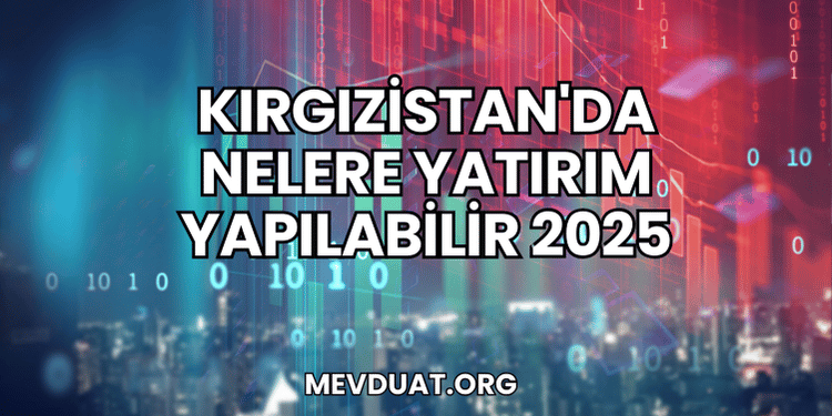 Kırgızistan'da Nelere Yatırım Yapılabilir 2025
