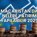 Macaristan'da Nelere Yatırım Yapılabilir 2025