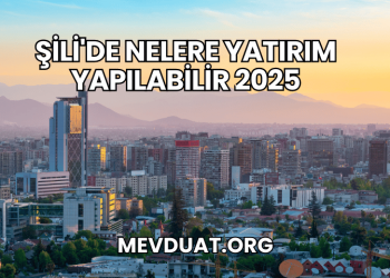 Şili'de Nelere Yatırım Yapılabilir 2025