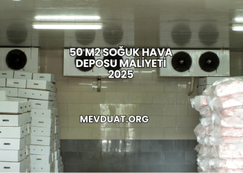 50 m2 Soğuk Hava Deposu Maliyeti 2025