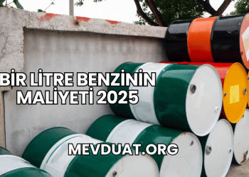 Bir Litre Benzinin Maliyeti 2025