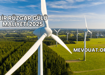 Bir Rüzgar Gülü Maliyeti 2025