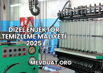 Dizel Enjektör Temizleme Maliyeti 2025