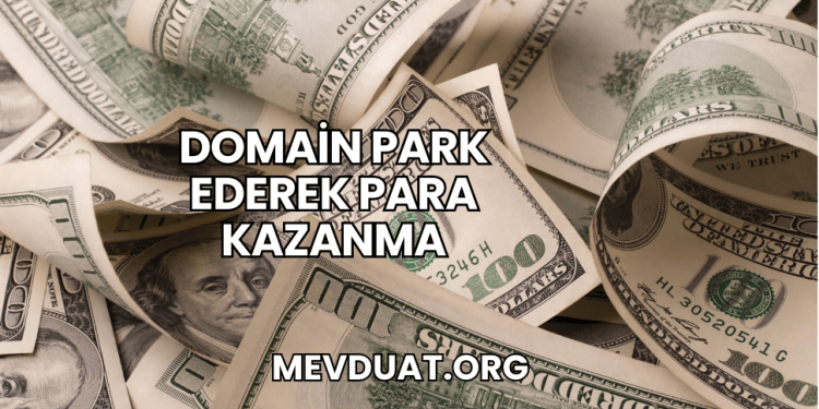 Domain Park Ederek Para Kazanma