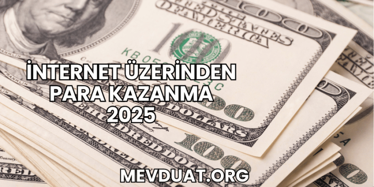 İnternet Üzerinden Para Kazanma 2025