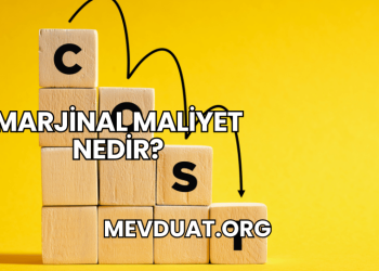 Marjinal Maliyet Nedir?