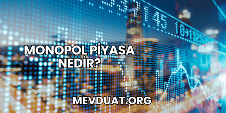 Monopol Piyasa Nedir?