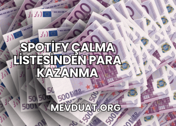 Spotify Çalma Listesinden Para Kazanma