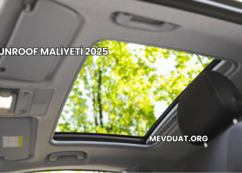Sunroof Maliyeti 2025