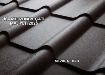 100 Metrekare Çatı Maliyeti 2025