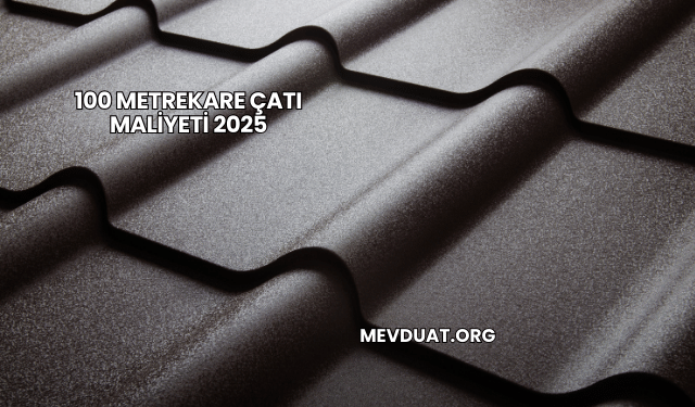 100 Metrekare Çatı Maliyeti 2025