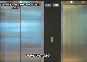 4 Katlı Binaya Asansör Maliyeti 2025