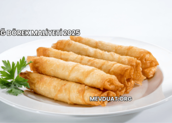 Çiğ Börek Maliyeti 2025