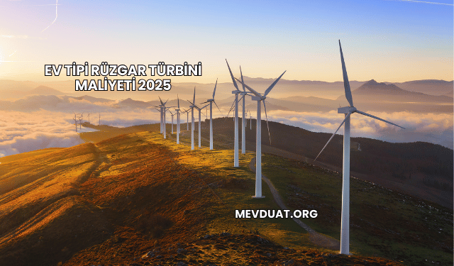 Ev Tipi Rüzgar Türbini Maliyeti 2025