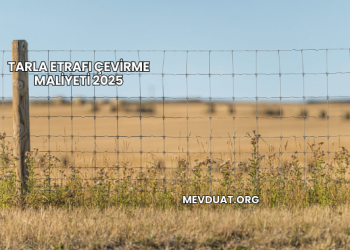 Tarla Etrafı Çevirme Maliyeti 2025