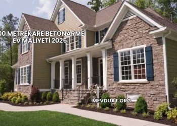 100 Metrekare Betonarme Ev Maliyeti 2025