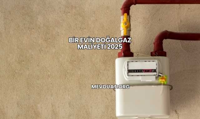 Bir Evin Doğalgaz Maliyeti 2025