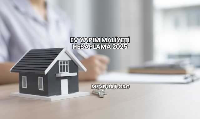 Ev Yapım Maliyeti Hesaplama 2025