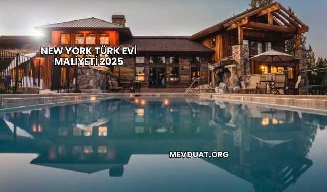 New York Türk Evi Maliyeti 2025