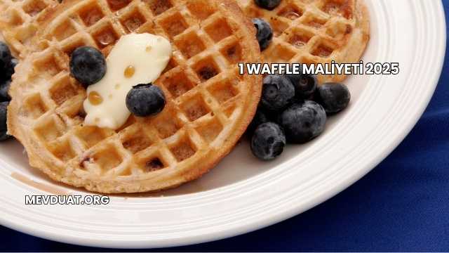 1 Waffle Maliyeti 2025