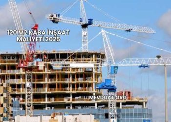 120 m2 Kaba İnşaat Maliyeti 2025