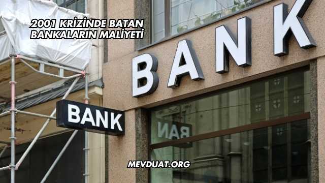 2001 Krizinde Batan Bankaların Maliyeti
