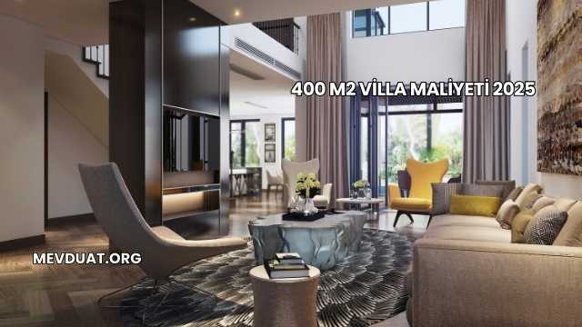 400 m2 Villa Maliyeti 2025