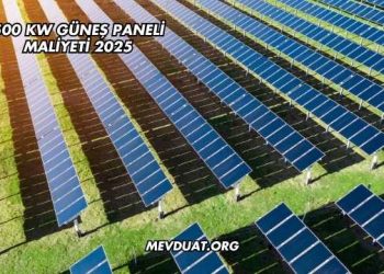 500 Kw Güneş Paneli Maliyeti 2025