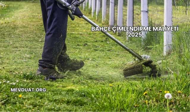 Bahçe Çimlendirme Maliyeti 2025