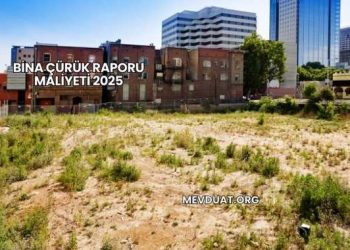 Bina Çürük Raporu Maliyeti 2025
