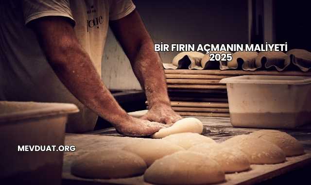 Bir Fırın Açmanın Maliyeti 2025