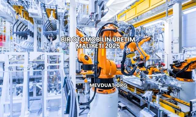 Bir Otomobilin Üretim Maliyeti 2025