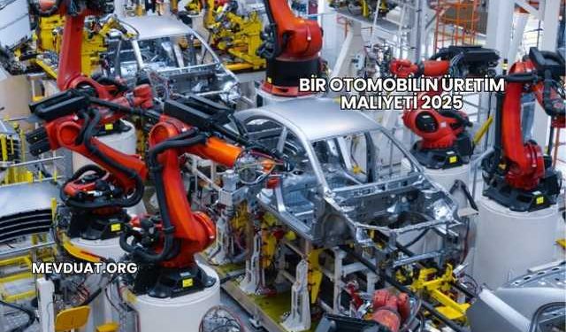Bir Otomobilin Üretim Maliyeti 2025