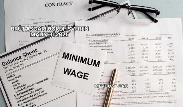 Brüt Asgari Ücret İşveren Maliyeti 2025