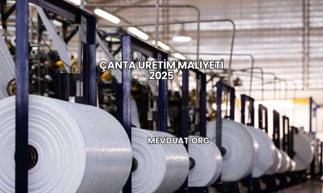 Çanta Üretim Maliyeti 2025