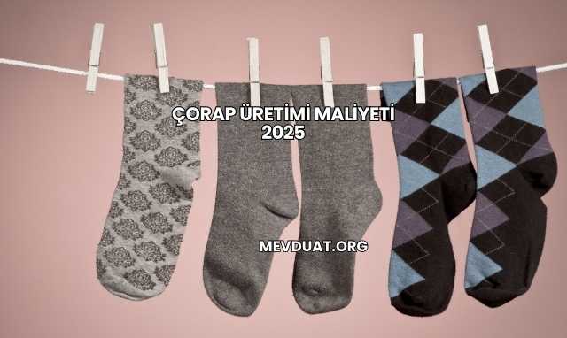 Çorap Üretimi Maliyeti 2025