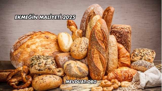 Ekmeğin Maliyeti 2025