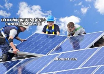 Elektrik Üreten Güneş Panelleri Maliyeti