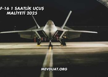 F-16 1 Saatlik Uçuş Maliyeti 2025