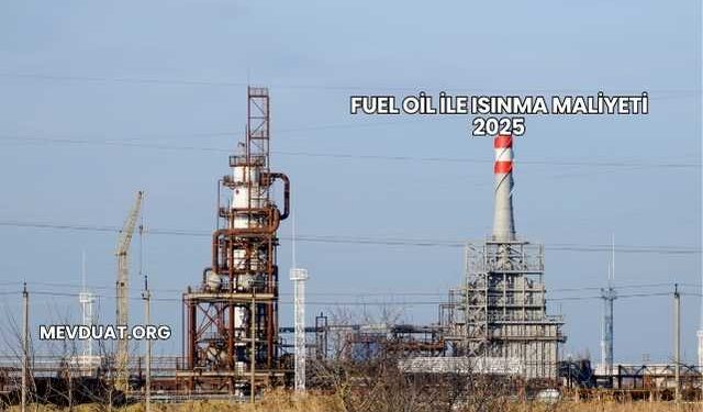 Fuel Oil ile Isınma Maliyeti 2025