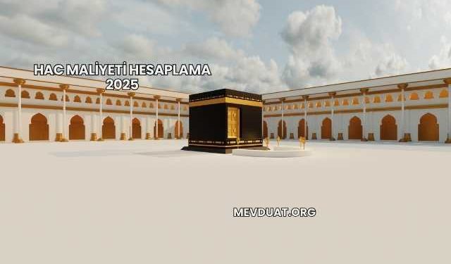 Hac Maliyeti Hesaplama 2025