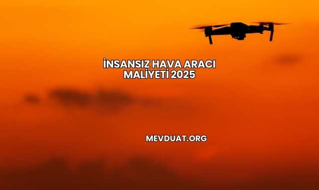 İnsansız Hava Aracı Maliyeti 2025