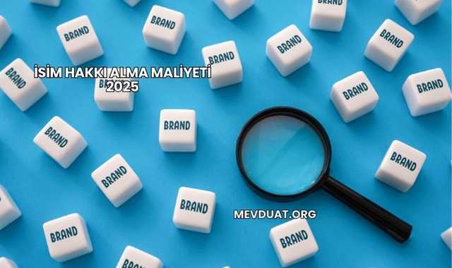 İsim Hakkı Alma Maliyeti 2025