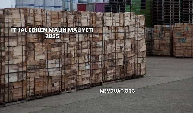 İthal Edilen Malın Maliyeti 2025