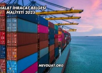 İthalat İhracat Belgesi Maliyeti 2025