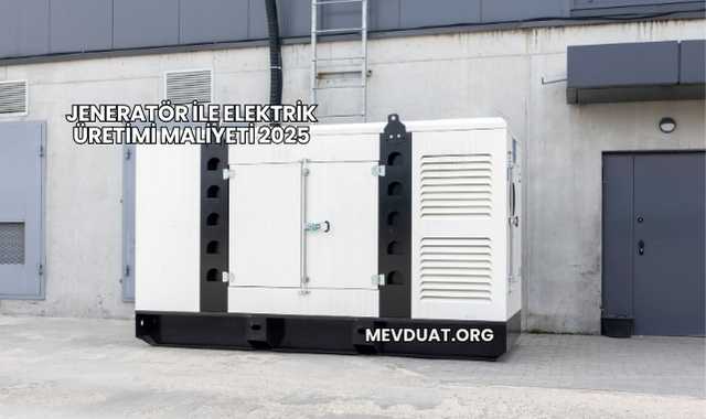 Jeneratör ile Elektrik Üretimi Maliyeti 2025