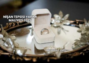 Nişan Tepsisi Yapımı Maliyeti 2025